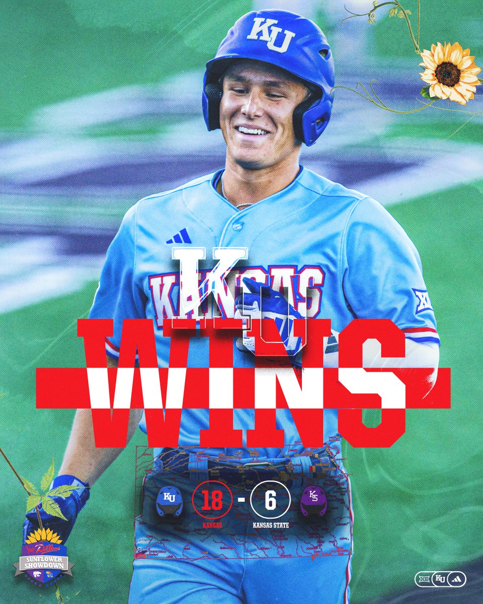 Friday night goes to KANSAS 🌻