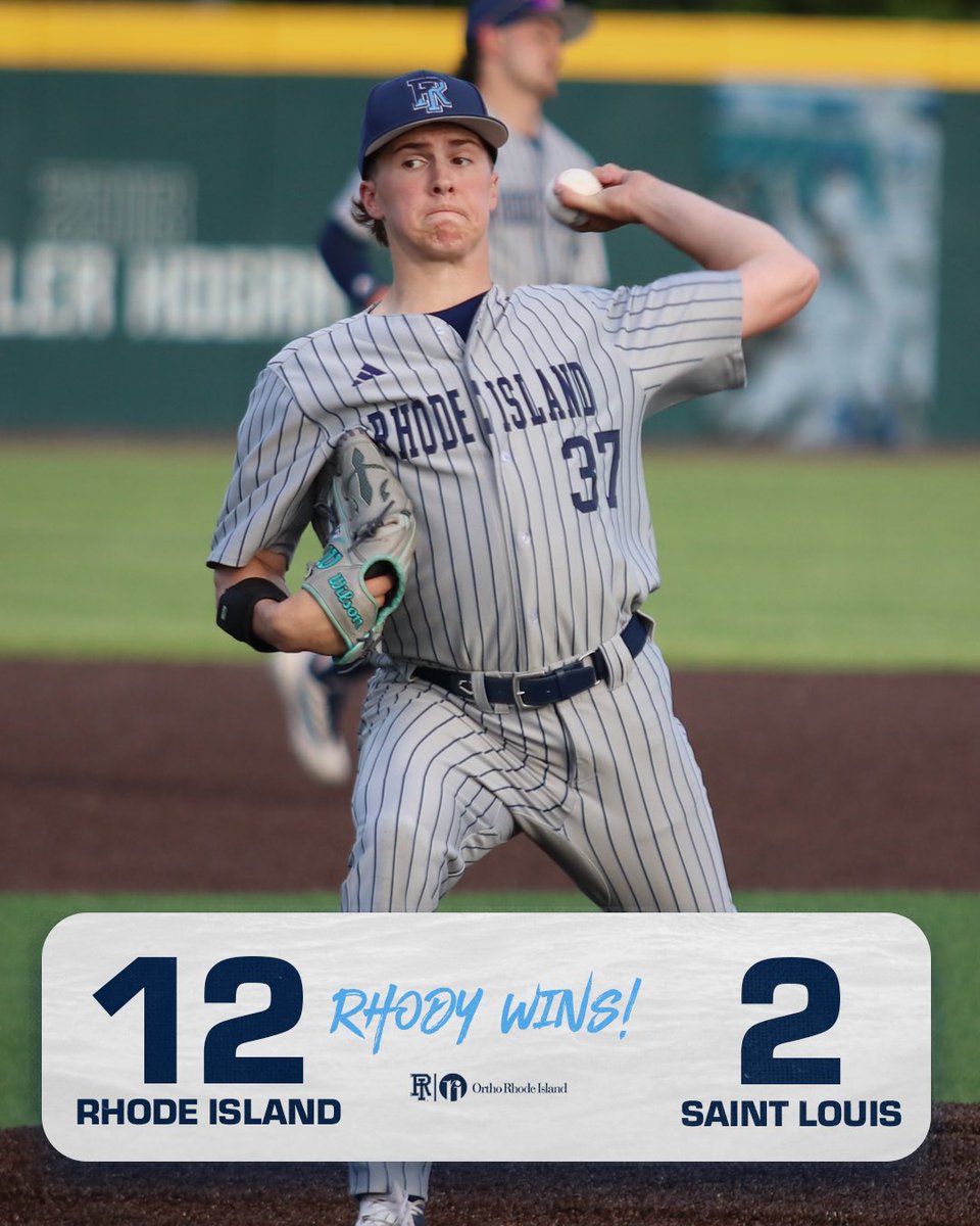 GoRhodyRams's tweet photo. opening the weekend with a W 🔥

@RhodyBaseball #GoRhody https://t.co/G4sunpaspy