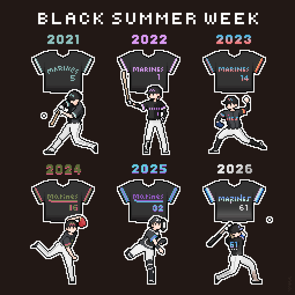 ichita_bb's tweet photo. BLACK SUMMER WEEKユニ 2021〜2026 https://t.co/VHeTXYEhdw