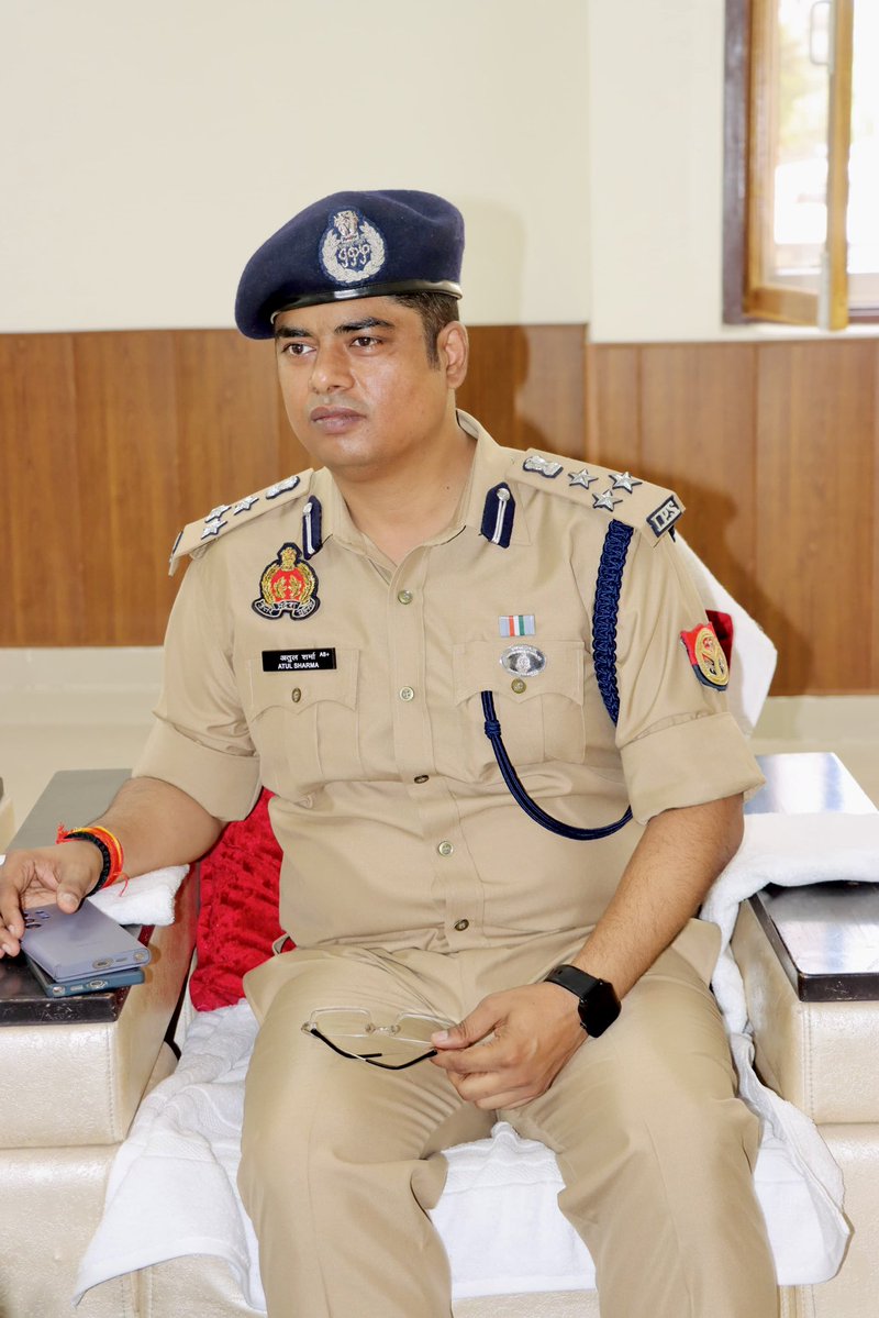 IPS Atul Sharma tweet media