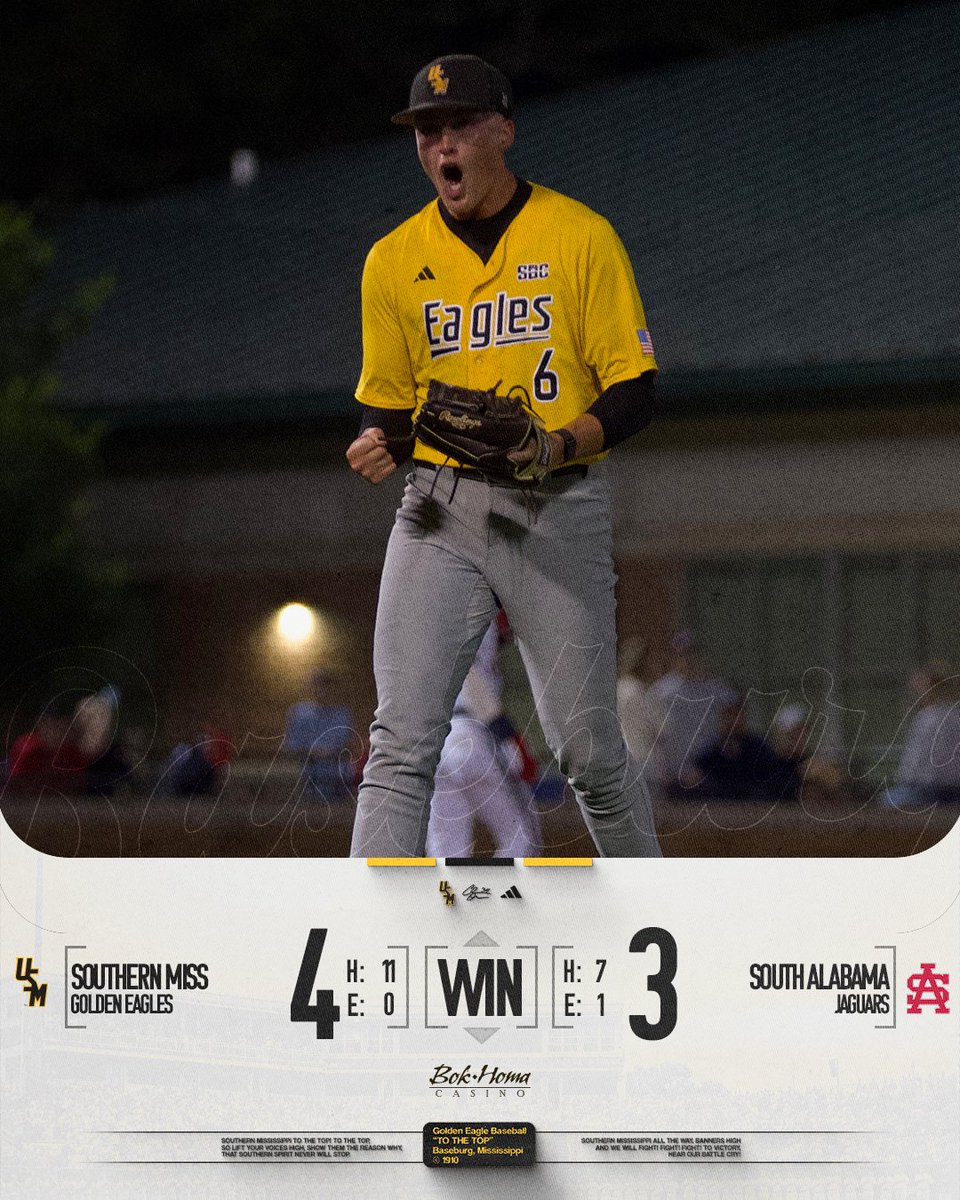 Southern Miss Baseball tweet media