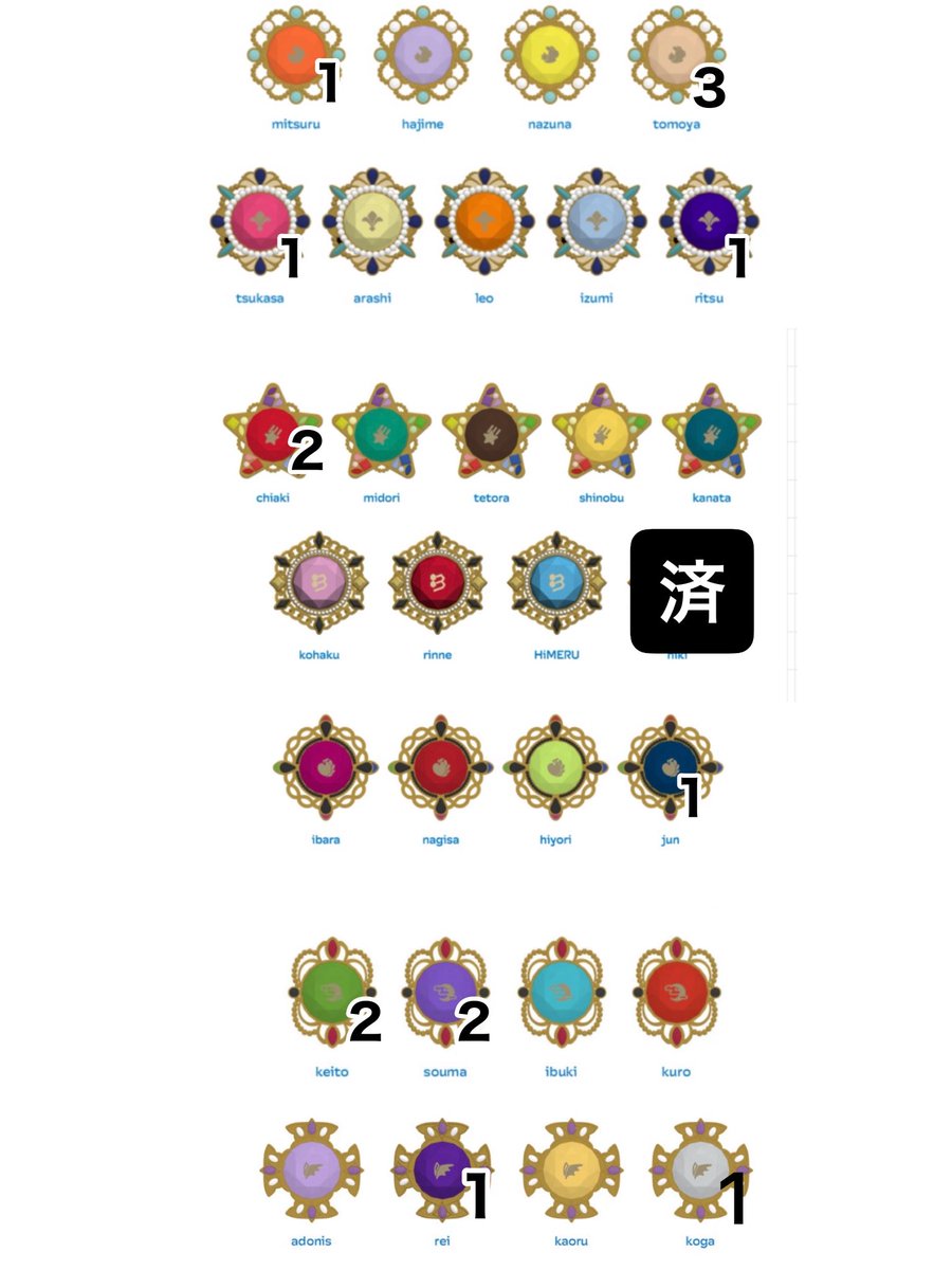 SNIZM_N's tweet photo. 【交換・譲渡】あんスタ 10thリンライ リングライト アニバーサリー スフィアライト

譲)光 友也 ★司 ★凛月 ★1千秋 ★晃牙★ジュン 敬人 颯馬 ★零

求)ユメ1>定価(無印のみ 千秋は2点ある為1点分は譲渡可)

本日4/25(土)池袋にてお手渡しのみ
検索からもお気軽にお声がけ下さい https://t.co/4o6lcSlKrV