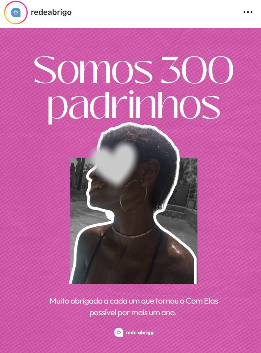 Graças a essa mobilização linda, através de 300 padrinhos, 10 meninas agora terão um pouco mais de amparo que precisavam. Obrigada a cada pessoa que foi lá no meu Instagram apoiar essa causa. Isso sim vale mais do que qualquer presente. 🧡