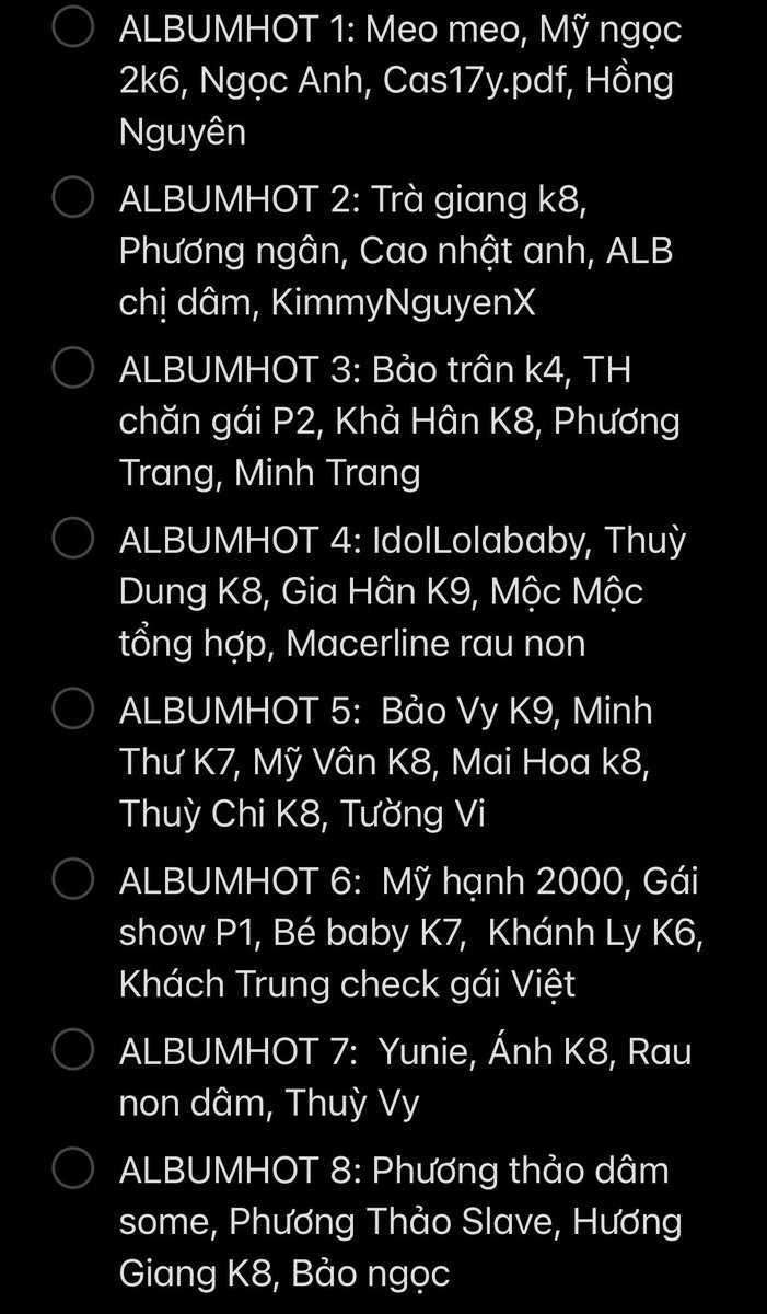 Albumvuive's tweet photo. Các nhóm với nhiều em gái xinh, Idol, leak cực đã với giá chỉ 1xx 🤑
Ae có nhu cầu ib cho mình nhé 😛 https://t.co/r0l2FcxsJ9