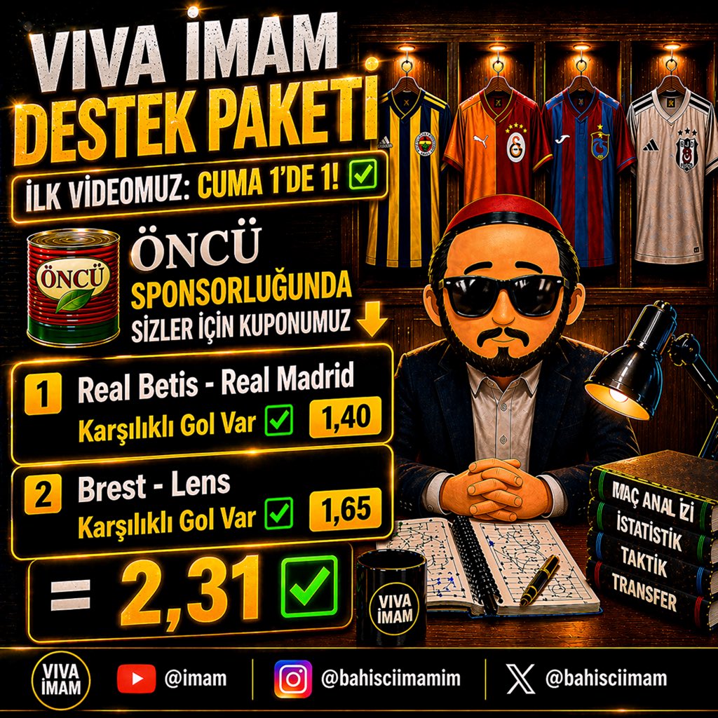 Bahisci İmam tweet media