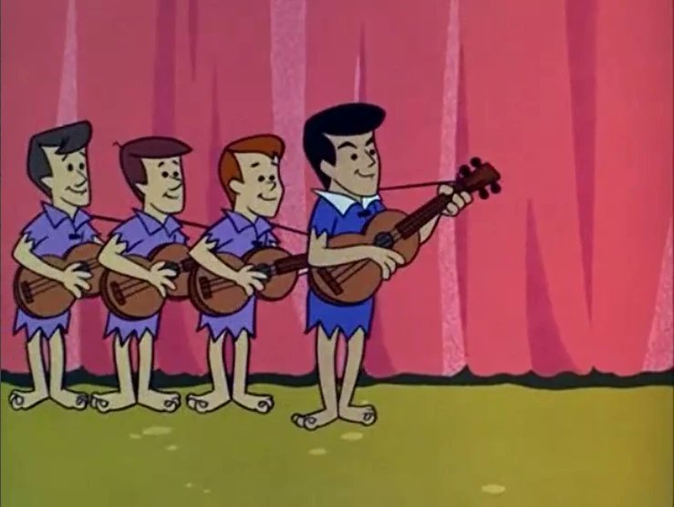 ImbrugliaJim's tweet image. I'll be watching The Flintstones episode "Surfin' Fred" (w/James Darren) at 6:30 PM on #MeTVToons