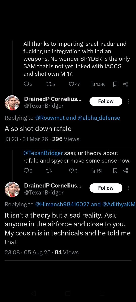 Saab 2000 erieye Destroyer 8-0, 20-0 tweet media