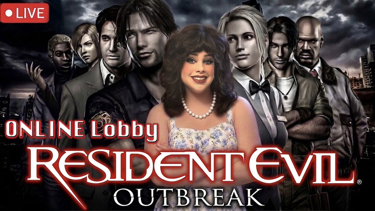 AuroraArmlet's tweet photo. 🔴 LIVE NOW

Join me for Resident Evil Outbreak🔫

We are playing Resident Evil Outbreak online in preparation for Resident Evil Requiem 😎

🟣Twitch: https://t.co/nYd6ZUWYeY
🔴YouTube: https://t.co/vzCwYRl5uw 
🟢Kick: https://t.co/0iEPxPNSKr

Don’t be shy! Join in on the online lobby! Lets play together 🥰
@REBHPortal 

#ResidentEvil #HorrorGaming #PS3 #Rebh #umbrella #outbreak