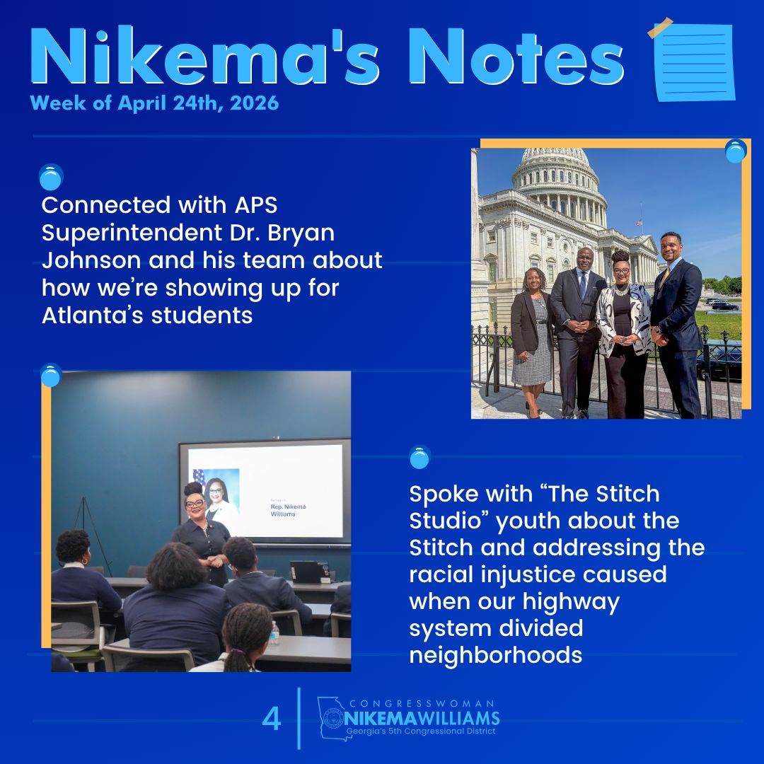 Congresswoman Nikema Williams tweet media
