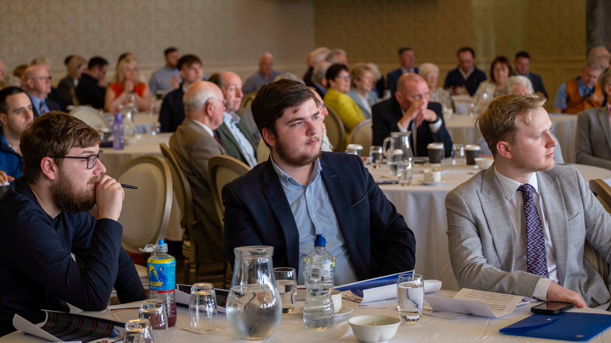 OwenMcKinleyNI's tweet photo. On Saturday, myself, the @YoungUnionist team, and many others enjoyed a productive and motivating AGM at Corick House, Clogher. We were pleased to hear about leader @JonBurrowsMLA topping the latest opinion polls! Congratulations to Chris Mercer on winning YU of the year award 🇬🇧 https://t.co/lW0jNx1PxD