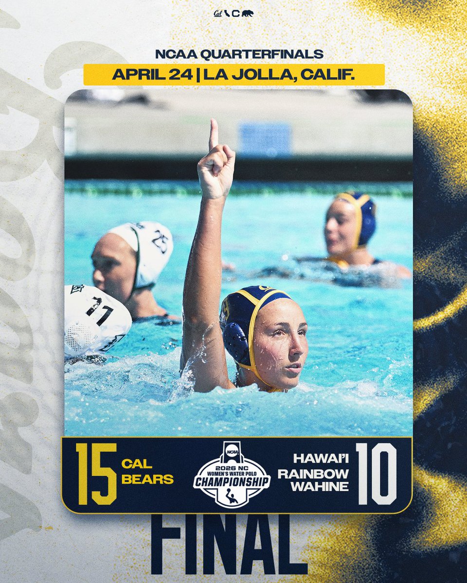 Cal Women’s Water Polo tweet media
