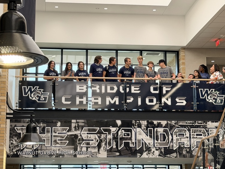WalnutGroveHS's tweet photo. This week we celebrated 4 amazing groups of champions! WG BBQ, WG Boys Golf, Unified Track and FFA State Qualifiers! Go Cats! #TheStandard @ProsperISD @TothDustin https://t.co/24HZjc8DDb