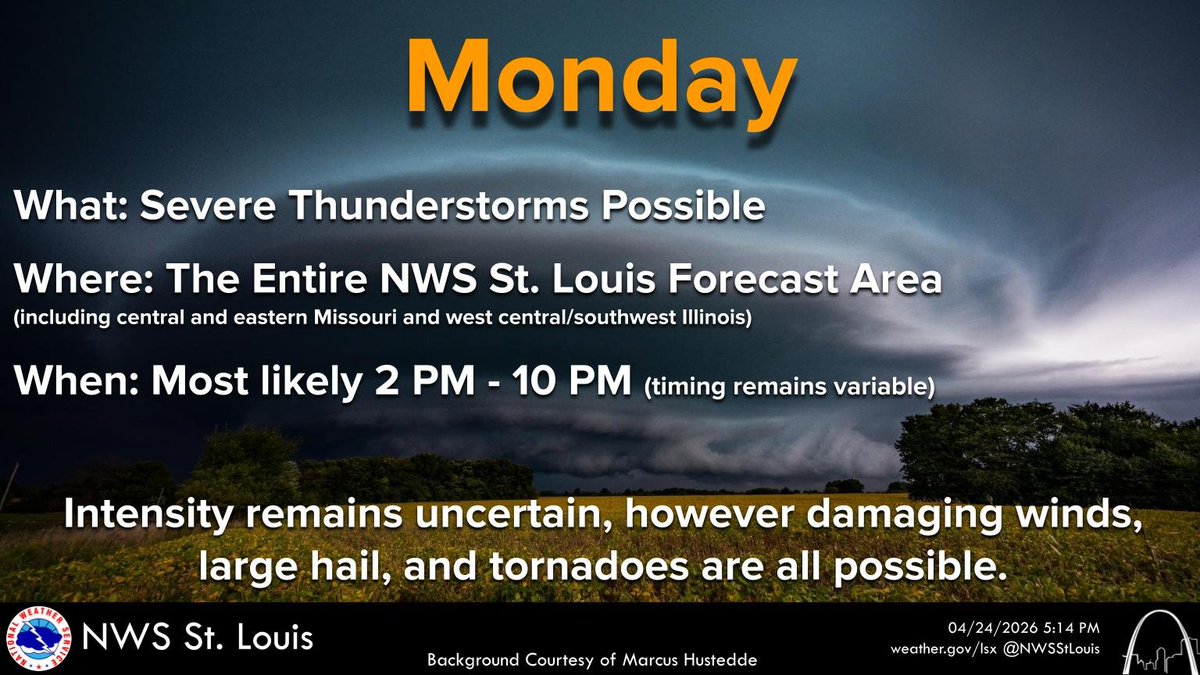 NWS St. Louis tweet media