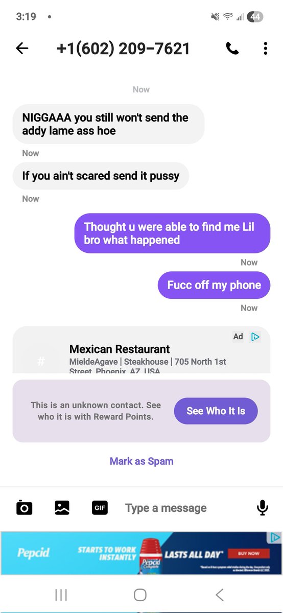 calikidd0531's tweet photo. I hope amaya sent y'all the link too cuz she cheated on me amd still chose not to even tell me and y'all defending da bitch who ain't do shit wit me for 7 months cuz she was busy being a hoe at clubs yea i posted it cuz this shat happens when yo new nigga wanna threaten me https://t.co/jG7RYkzGOV