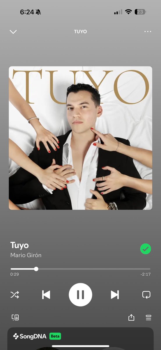 TiasDobleM's tweet photo. @Supprtmgiron_ @mgiron_of TUYO BY MARIO GIRÓN
#TuyoIsOut
https://t.co/w2TBhnSJt5 https://t.co/LgHaZmGqts