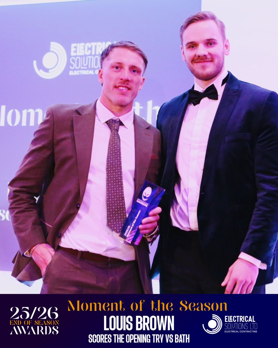 WorcsWarriors's tweet image. 𝐌𝐨𝐦𝐞𝐧𝐭 𝐨𝐟 𝐭𝐡𝐞 𝐒𝐞𝐚𝐬𝐨𝐧

As voted for in the room this evening, the Moment of the Season sponsored by Electrical Solutions Ltd is Louis Brown’s first try of the new Worcester Warriors era!

#COYW #WeBuiltTogether #NextLevel