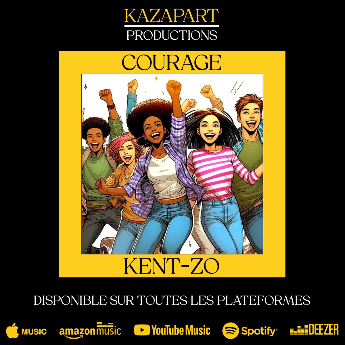 KENTZOOfficiel's tweet image. music.imusician.pro/a/U2w5OkPR/

The title "Courage" is now available on all download platforms.

Have a good weekend to all.

youtu.be/muPg_nigdSY

#Motivation #Resilience #Kentzo #HipHop #Rap #Paris #France #Peace #NoWar #2k26 #Spotify #Deezer #Amazon #Apple #Youtube #Tidal #Michael
