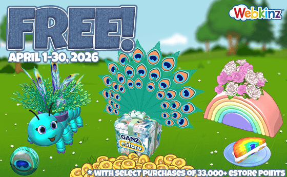 ganzestore's tweet image. Ends tonight, April 30, 2026!
Choose a FREE gift with select purchases of 33,000 eStore Points or more ALL April long! tinyurl.com/wk-pointsgwp

#Webkinz #Classic #April @webkinz