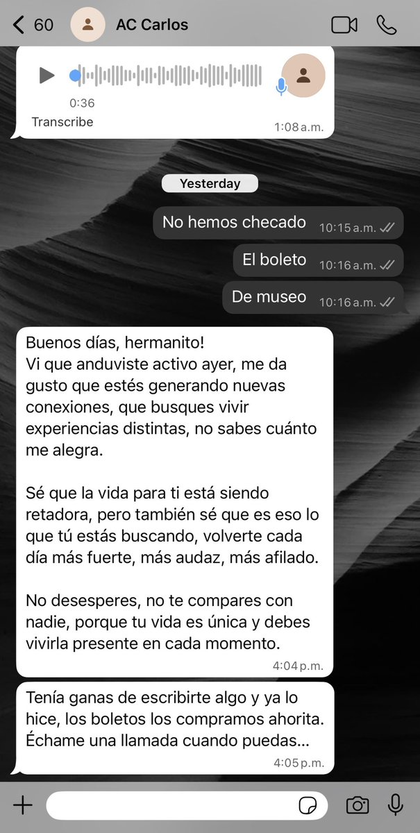 Hay amistades que llegan sin anuncio, sin plan y sin buscarse… y aun así terminan acomodándose donde más hacían falta.
En tiempos donde a veces uno duda de los vínculos, aparecen personas que con un mensaje, una llamada o simplemente estando, te recuerdan que todavía existe