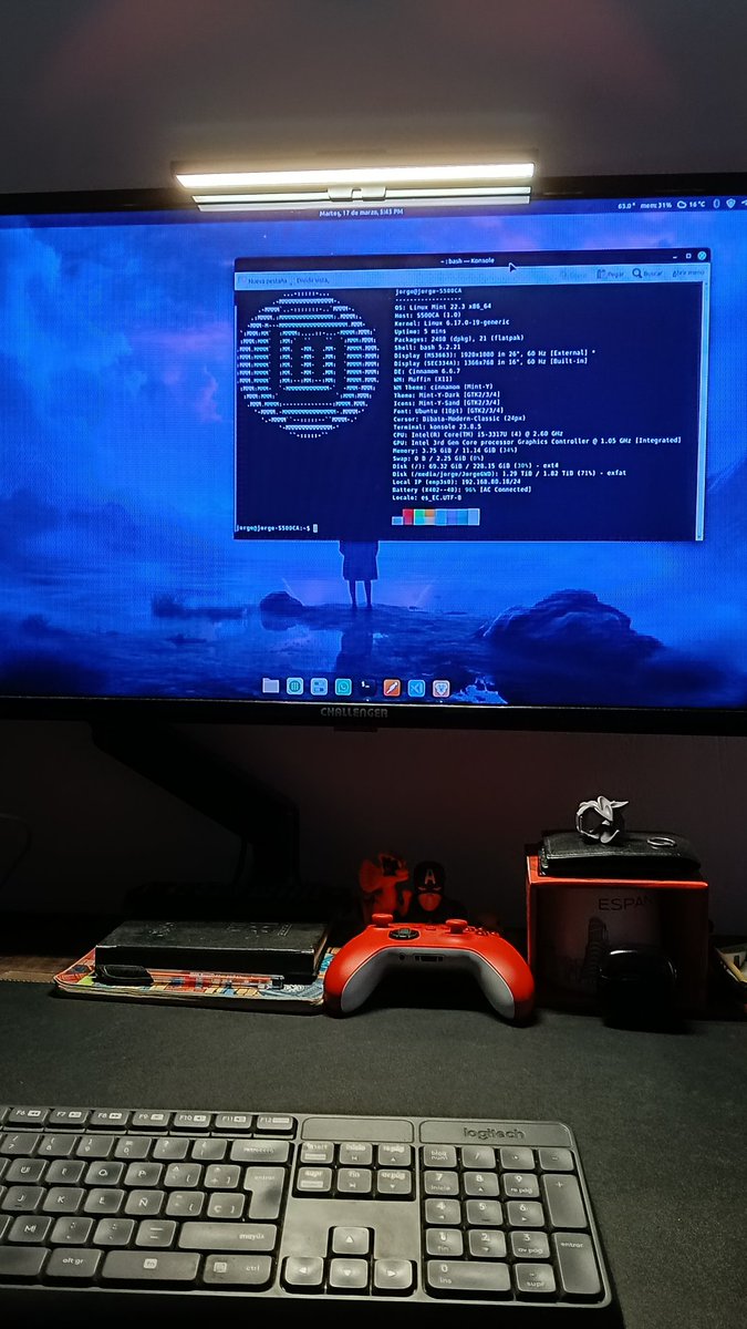JorgeGWD's tweet photo. Después de mucho tiempo volver a Linux ha sido más fácil y satisfactorio que nunca. Aún no es mi SO principal, pero es muy cómodo estar de vuelta. https://t.co/43Jz8Uo3fw