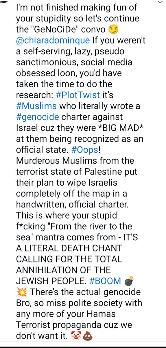 SassyDem's tweet image. #FreePalestine... from #Hamas!
Sorry not sorry Dems! There is *still* NO "#GeNoCiDe" in #Palestine no matter how many times you morons say it. @wondermann5