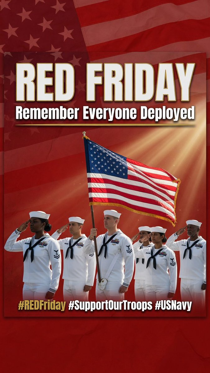 TideBrew7's tweet image. Remember Everyone Depoyed! 

#REDFriday