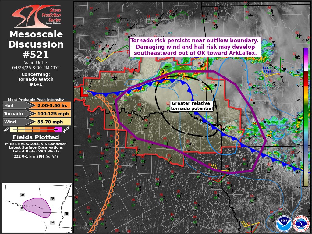 NWS Storm Prediction Center tweet media