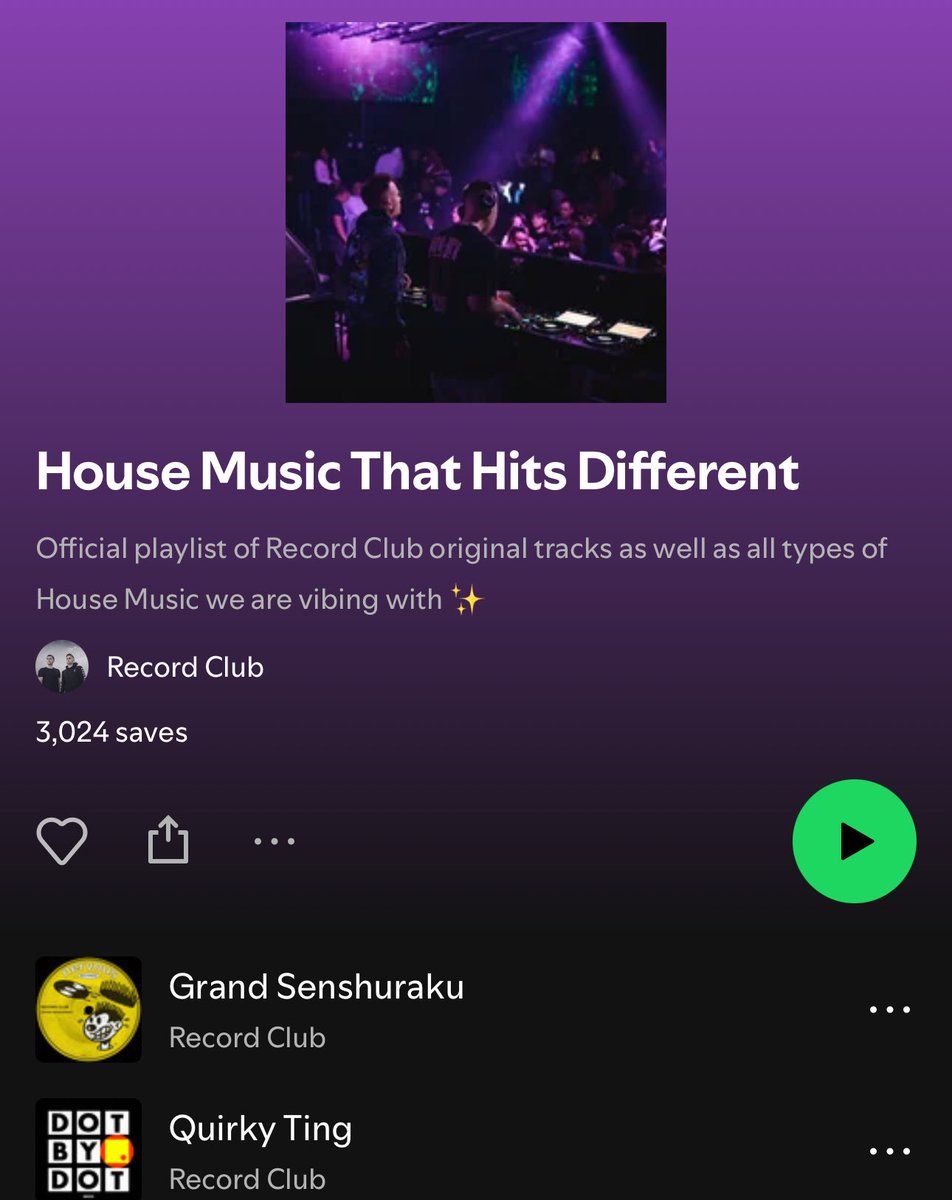Record Club tweet media