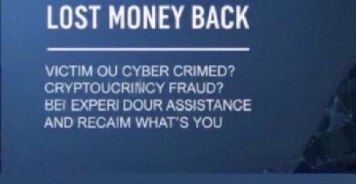 James || Crypto scam solution 🏅 tweet media