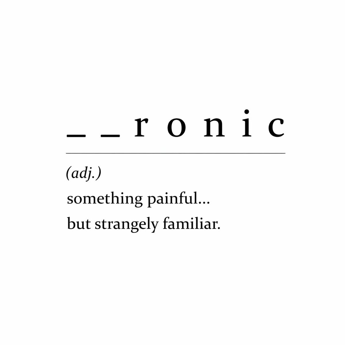 Dposts7's tweet photo. What’s the missing word? https://t.co/67rPtKPdHb
