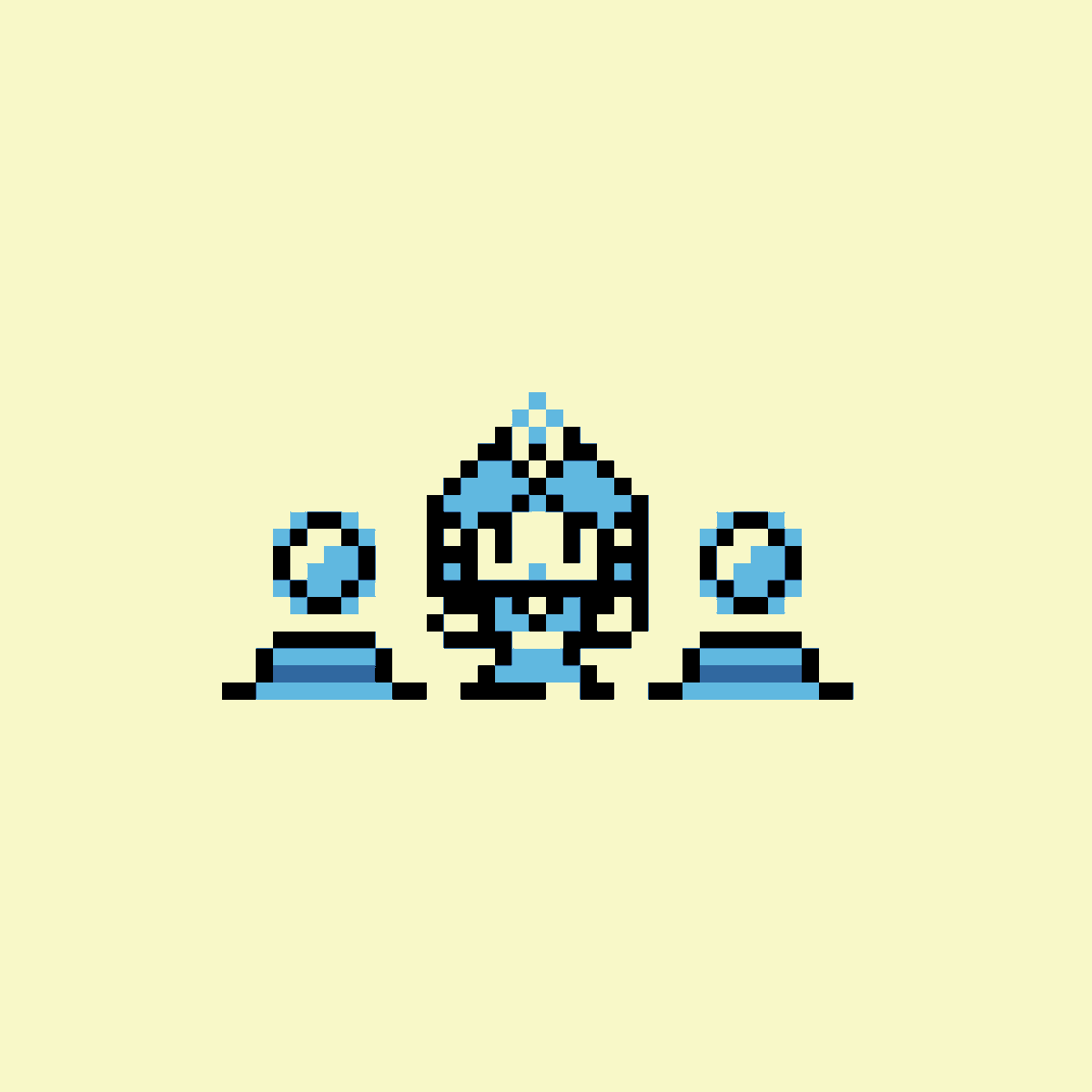 priestess of the moon temple 🌕
#pixelart