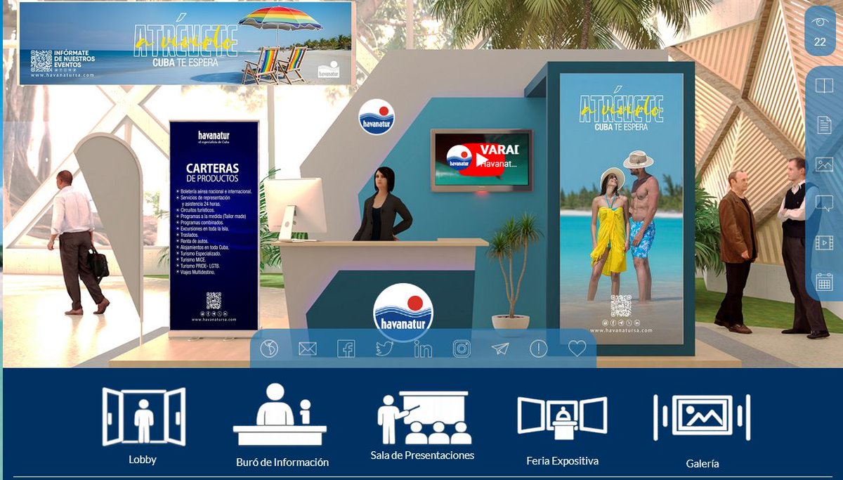 HavanaturCuba's tweet image. #AtréveteAVivirlo 👨‍💻 ¡YA ESTAMOS EN #FITCUBA2026! 🇨🇺
Pero esta vez con #stand virtualizado. 🛜

🔗 fitcuba.net

Pioneros en la apuesta por las tecnologías con nuestros productos digitalizados para la cita. 🌐

¡#CubaTeEspera del 7 al 9 de mayo con @HavanaturCuba!