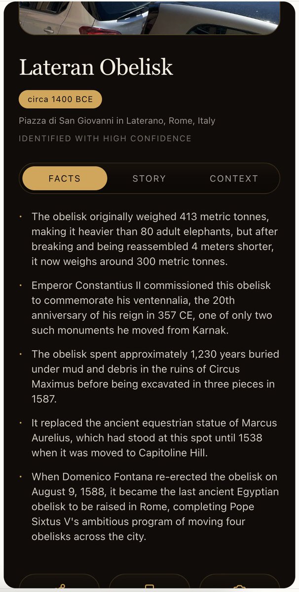 briancwinkel's tweet image. First picture was shot in Rome last week. 

I was there for the beautiful scenery.

I just uploaded this picture into Lore and this came out!

Going on a trip? Send me a message and I will let you test it!

#SaaS #History #vacation #buildInPublic #nocode