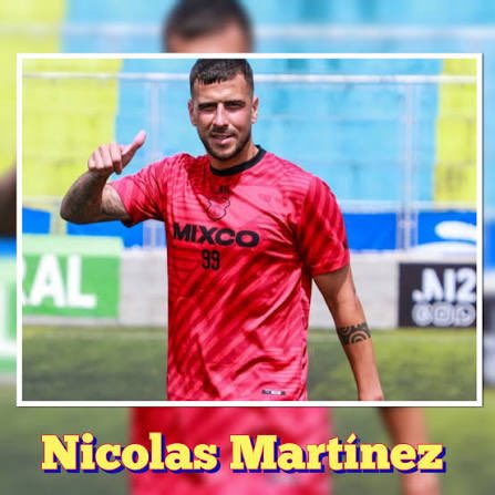 Nicolás Martínez  | SEGUIRÁ EN EN MIXCO DE GUATEMALA. 

Desde Guatemela informan que el argentino Nicolás Martínez seguirá en el club chapin por unas cuantas temporadas más, se descarta el rumor que llegue a Olimpia.