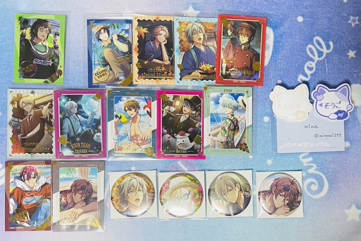 交換】アイナナ ドラマコレクション ドラコレ キラステ 缶バッジ 譲