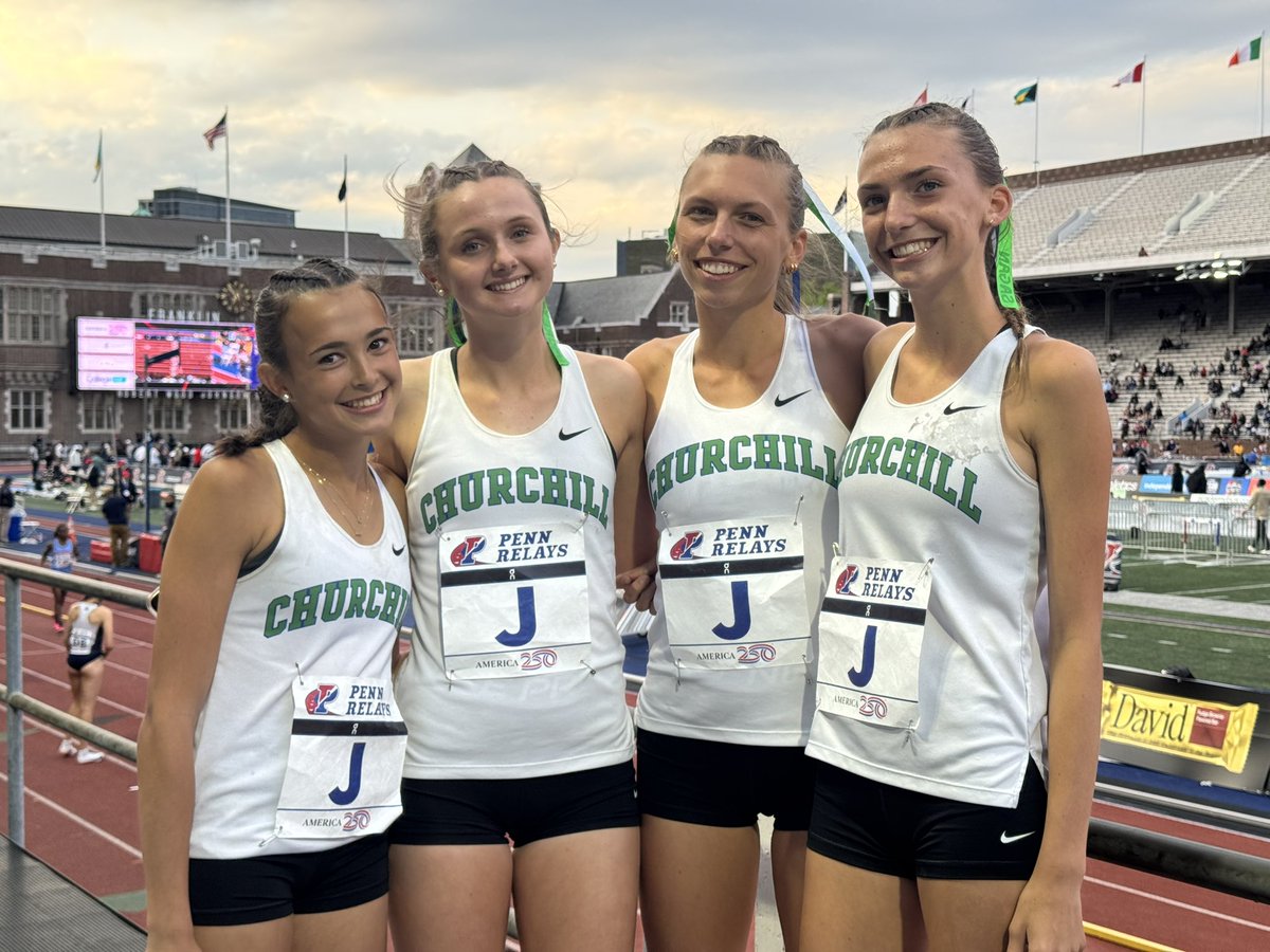 Churchill track and field and cross country tweet media