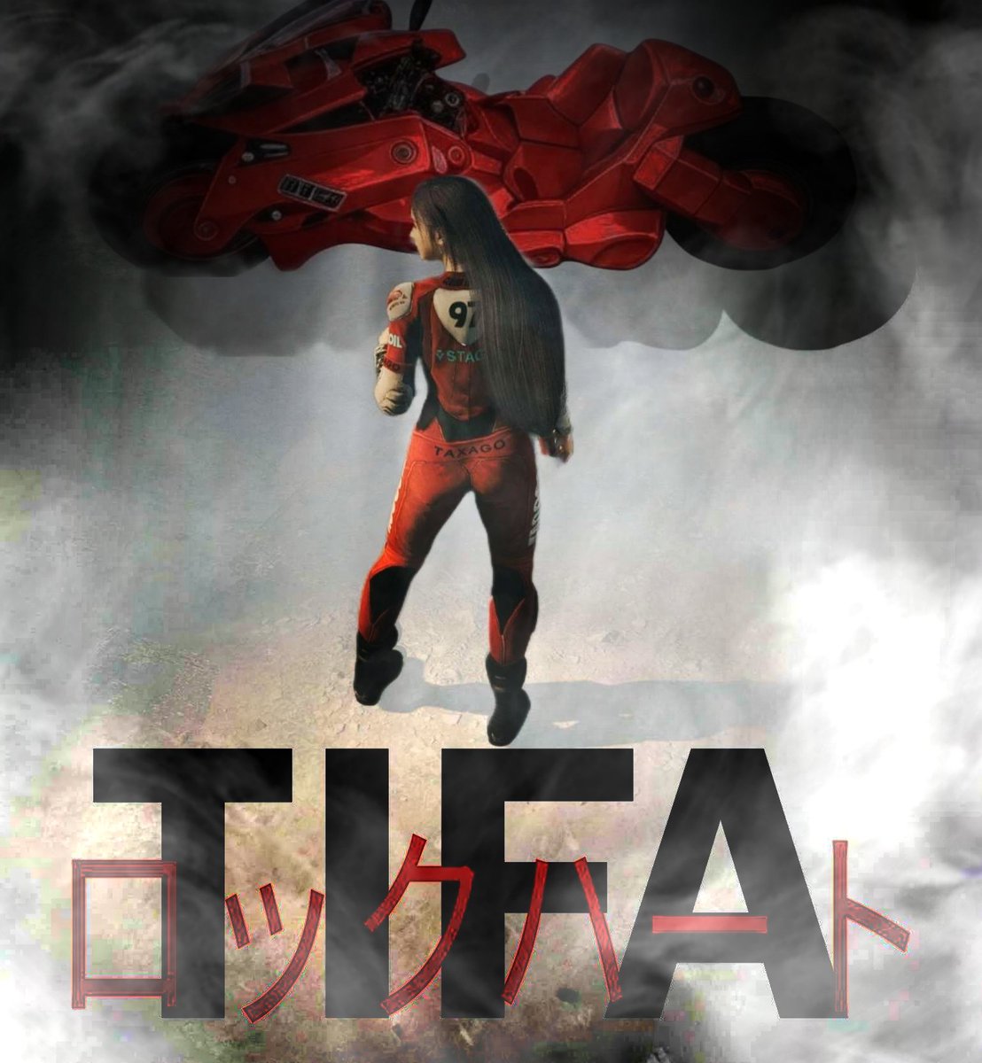 TIFAALEXANDROS's tweet image. My tifa #akira edit 😍