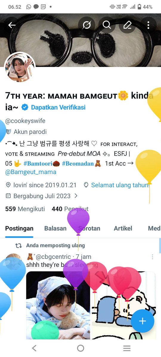 7ᴛʜ ʏᴇᴀʀ: ᴍᴀᴍᴀʜ ʙᴀᴍɢᴇᴜᴛ🌼 kinda ia~ tweet media