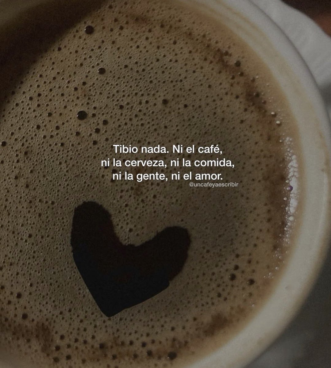 tibio nada.