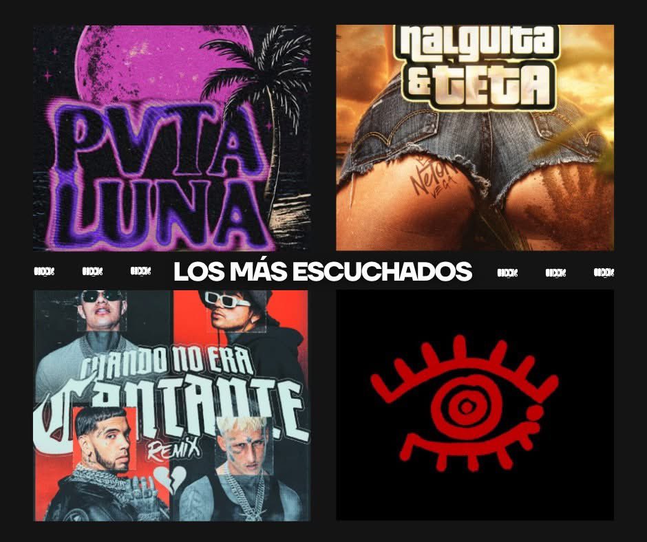 Los más escuchados de esta semana 😎
El regional mexicano y los corridos siguen dominando fuerte las listas en México! 
💬 Ahora dinos… ¿Cuál traes en repeat últimamente? 👇
#Spotify #Música2026 #hookmx #pesopluma #fuerzaregida