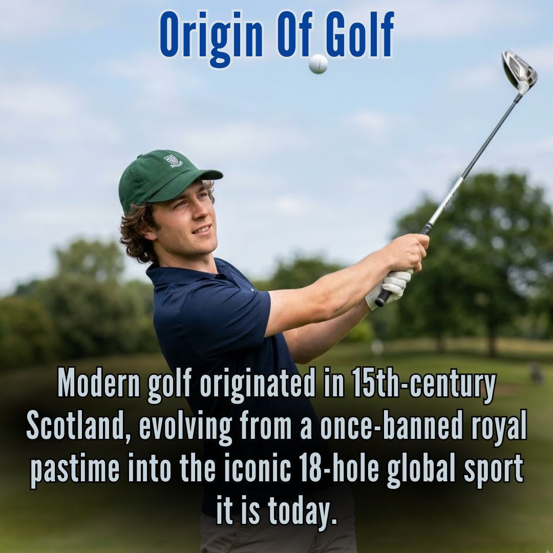 MrRookTalk's tweet image. Modern golf was born on the eastern coast of Scotland, where it evolved from a "forbidden" 15th-century pastime into the 18-hole global sport we play today. 
#GolfOrigin #ScotlandHistory #StAndrews
