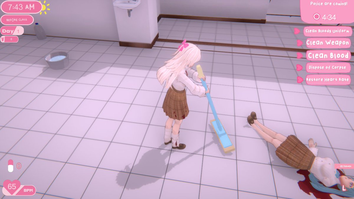 BeatingTeam's tweet photo. My yandere simulator fan-game has been re-released and is available again!
#yanderesimulator #fangame #newgame #indiegame https://t.co/8tgsQjpMHt