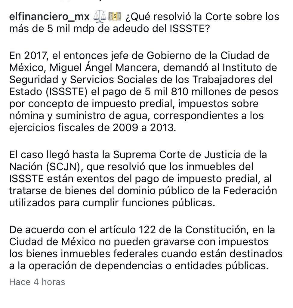 <a href="/neoliberalover/">Neoliberalover</a> <a href="/RicardoBSalinas/">Don Ricardo Salinas Pliego</a> No seas pendejo. 

De acuerdo a la constitución las dependencias no pagan impuestos.