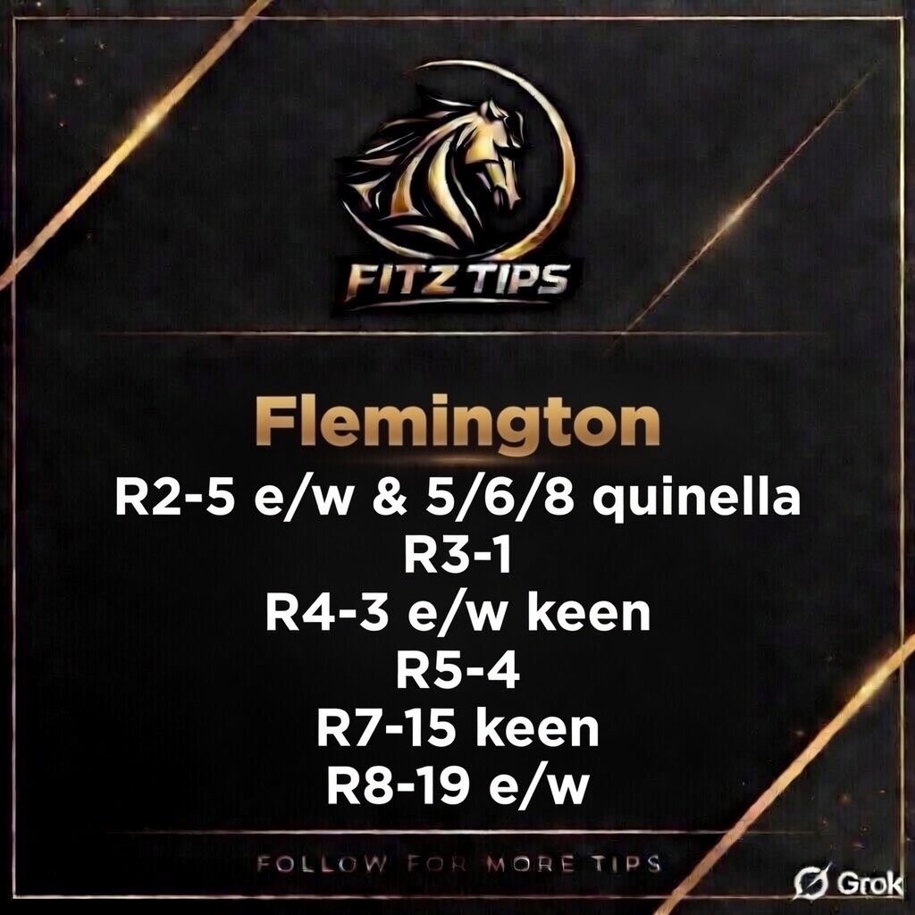 FitzTipsAu's tweet image. #horseracing #racing #tips #RacingTips #punting #winning #Fitztips #bettingtips #horseracingtips #racingvic #racingsa #racingtipster #formguide #thoroughbred #raceday #trackwork #melbourneracing #dailytips #formanalysis #Moe #flemington #Morphettville