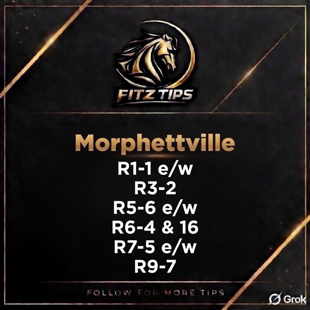 FitzTipsAu's tweet image. #horseracing #racing #tips #RacingTips #punting #winning #Fitztips #bettingtips #horseracingtips #racingvic #racingsa #racingtipster #formguide #thoroughbred #raceday #trackwork #melbourneracing #dailytips #formanalysis #Moe #flemington #Morphettville