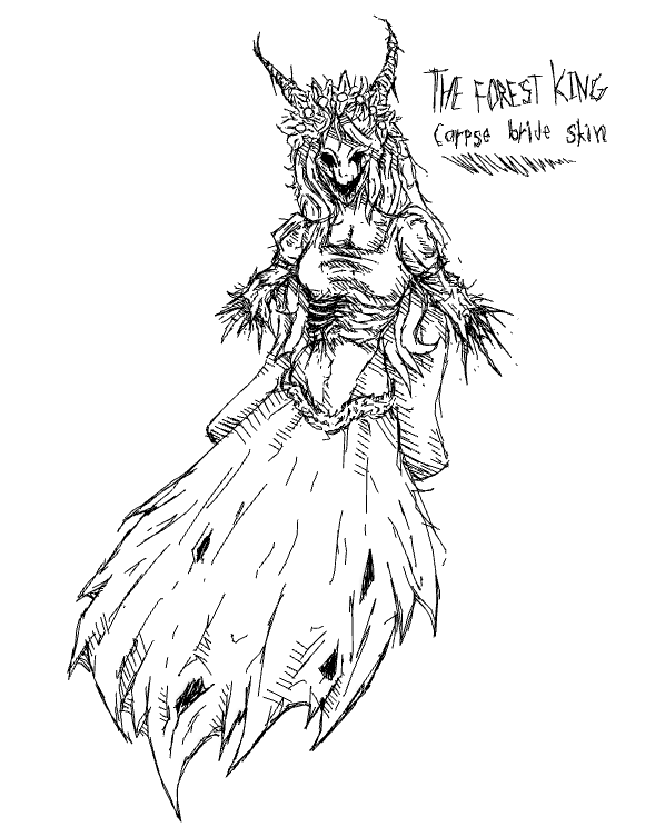 FORSHEISKING's tweet image. #PillarChase2 #CoronationDay #ForestKing
I Decided To Draw The Familiar Corpse Bride Concept For Myself In Pillar Chase 2. It's Not Often You See Me Wear Different Clothes Now And Then, So This One Is Special.
Let Me Know What You Think!
(Reference On Next Page.)