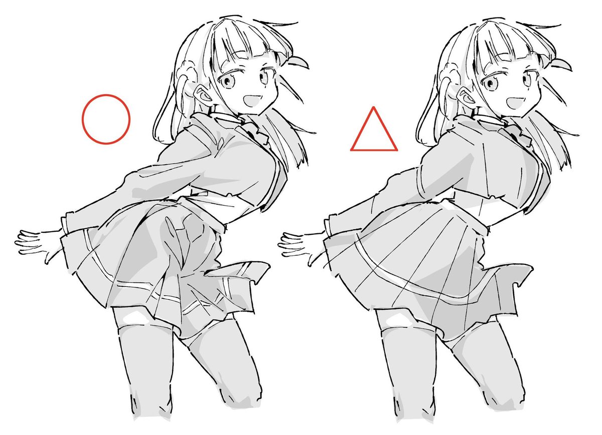 musycmotyon's tweet photo. Fold direction and fabric dynamics change the whole energy of a pose ✨🤝✍️
by @oekakiism https://t.co/tBpci4Nxs5