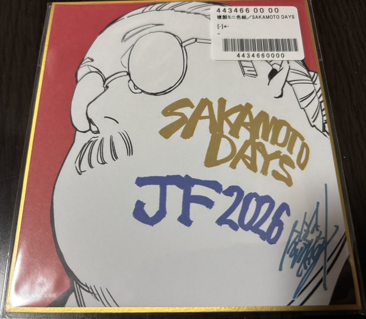 404サカモトデイズ　当選品　ミニ色紙 アニメイト通販にて予約受付中！ SAKAMOTO DAYS トレーディングミニ