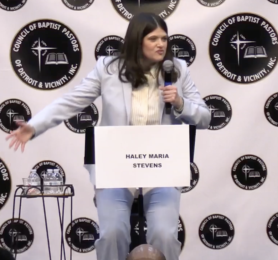 joannamrod's tweet image. Haley Maria Stevens has arrived!