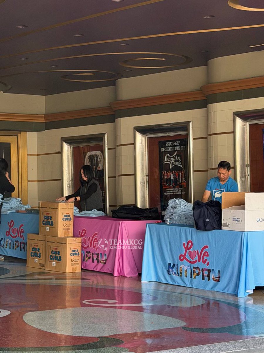 teamKCGofficial's tweet image. Fox Theatre gearing up to welcome showgoers of ‘Love, KimPau’ Live in Redwood City 💫🇺🇸 

For more details, you may visit mytfc.com 

LOVE KIMPAU InREDWOODCITY 

#LoveKimpauTour2026 #KimPau #KimChiu @prinsesachinita